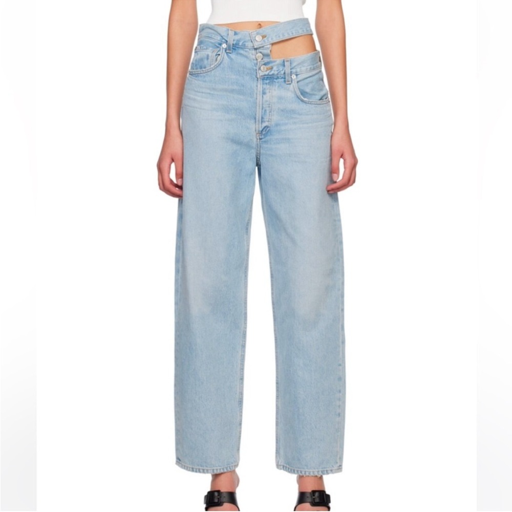 Agolde Broken Waistband in Sideline